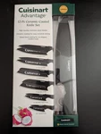 Cuisinart Advantage 12-PIECE Knife Set With Blade Guards, Black. Fixed Price $25.99.