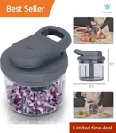 Zyliss Easy Pull Food Chopper Manual Processor Hand-held Slicer & Dic. Fixed Price $49.75.