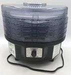 Cuisinart DHR-20 5-TRAY Food Dehydrator Black 620W Adjustable Excellent/tested. Fixed Price $49.99.