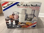 Moulinex The Kitchen Machine Four Appliances One Model 9891190 Food Processor. Fixed Price $89.91.