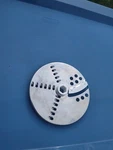 Kenmore Elite Food Processor 100.8110290A Replacement Round Blade. Fixed Price $6.00.