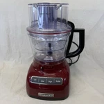 Kitchenaid KFP1333 Red Maroon Cup Food Processor No Blades *very Clean*. Fixed Price $59.99.