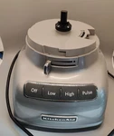Kitchenaid Food Processor Base Motor Model KFP0722CU Silver Tested. Fixed Price $12.00.
