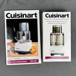 Cuisinart Custom 11 DLC-8S Food Processor Manual Instructions & Vhs Video. Fixed Price $9.99.