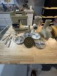 Vintage 1980'S Oster Regency Kitchen Center 10 Speed Works Made The Usa. Fixed Price $89.99.