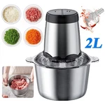300W Electric Food Vege Chopper Processor Kitchen Meat Grinder Mixer 2L Us. Fixed Price $23.98.