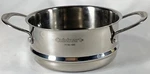 Cuisinart Steamer Basket Insert Pot 7.5 Inch Stainless Steel W Handles 89116-18S. Fixed Price $16.99.