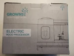 Growns White Gray Baby Food Maker Sterilize Steam Electric Processor 400ML. Fixed Price $52.51.