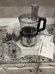 Ge Food Processor 12 Cup Complete With 3 Feeding Tubes. Fixed Price $120.00.