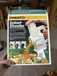 Presto 02910 Professional Salad Shooter Electric Slicer/shredder In Box. Fixed Price $27.74.