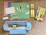 Cricut Explore Air 2 Bundle -tools, Mats, Transfer Tape And Vinyl Included. Fixed Price $150.00.
