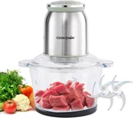 Food Processor 8 Cup, 500W Electric Chopper,meat Grinder With Glass Bowl An. Fixed Price $37.34.
