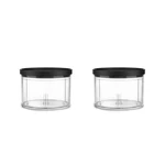 Kitchenaid Go Cordless Top Down Chopper Accessory Bowls (2 Pack), KTCRBA35. Fixed Price $39.87.