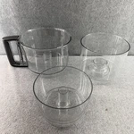 Magimix 3200XL Food Processor Work Bowl Set Only Inner Chop Cup Black Handle. Fixed Price $39.97.