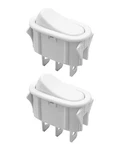 Huquzn Range Hood Rocker Switch Kit Fit For Broan QS130AA QS130BC White. Fixed Price $16.17.