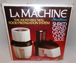 Vintage Moulinex La Machine Deluxe Food Processor Model 354. Fixed Price $49.99.