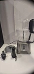Oster Food Processor 3 Speed Pulse Chop Shred Stainless Blades Silver Electric. Fixed Price $32.99.