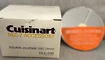 Cuisinart DLC-030 Square Julienne Disc 2MM Nos Unused DLC-7 Food Processor. Fixed Price $34.99.