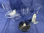 Hamilton Beach 70160 Type FP06 Food Processor Set Bowl, Lid, Pusher, Disc, Blade. Fixed Price $19.99.