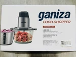 Ganiza Food Processors, Electric Chopper With Meat CUP+8 Cup, Black. Fixed Price $80.00.