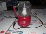 Cuisinart Mini Prep Plus Food Processor DLC-2AR Red. Fixed Price $12.00.