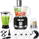 16 Cup Food PROCESSORS,11-IN-1 Multifunction 3.8L Vegetables Chopper For Home Us. Fixed Price $346.11.