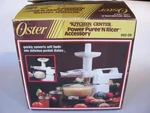 New Oster Kitchen Center Power Puree 'n Ricer Accessory Food Processor 960-08 R4. Fixed Price $179.99.