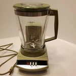 Vtg 1970'S Ge 3 Speed Heavy Glass Oval Blender # D1BL10 Avacado Green 4 Cup. Fixed Price $49.99.