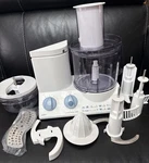 Braun Combimax 650 - 14 Speed Food Processor Blades & Attachments New. Fixed Price $133.75.