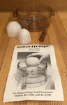 Robot Coupe RC-2000 2100 Cuisinart CFP-4 5 9 Food Proc Citrus Press Juicer AN800. Fixed Price $44.99.