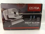 Ostba Electric Meat Slicer SL518-1 Adjustable Thickness 150W Never Used Read. Fixed Price $44.97.