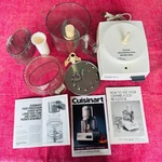 Cuisinart DLC-10S Tx Classic 7 Cup Food Processor W/blades Discs Works Video. Fixed Price $65.00.