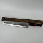 Maxam Steel Chef Knife Japan 9 Blade Triple Rivet Wood Handle Kitchen Cutlery. Fixed Price $18.95.