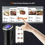Inkbird Wifi Cooker ISV-300W, 1000 Watts Sous-vide Machine New Sealed. Fixed Price $87.99.