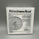 Kitchenaid Food Processor 9 And 12 Cup Parmesan /ice Grating Disc Model KFP7PI. Fixed Price $38.99.