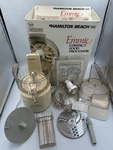 Vintage Hamilton Beach Emmie Compact Food Processor Model 544 W/ Box. Fixed Price $99.99.