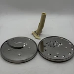 Cuisinart Custom Prep 11 Processor Stem DLC-844TX Slicer DLC-837TX Grater Discs. Fixed Price $19.79.