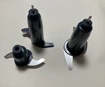 Cuisinart Elemental Food Processor FP-1300 Large,small And Dough Chopping Blades. Fixed Price $19.99.
