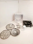 Kitchenaid Food Processor Blades Julienne Fine Shredding Multipurpose W Storage. Fixed Price $70.00.