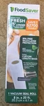 Foodsaver 8" X 20' Vacuum Seal Roll Clear Preservation Storage. Fixed Price $12.87.