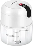 Electric Garlic Chopper 1CUP, Mini Usb Charging Wireless Food Processor With 304. Fixed Price $21.97.