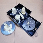 Cuisinart FP-14DC FP-16 Food Processor Blades Stem Shredder Slicer Storage Box. Fixed Price $45.00.