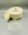 Oster Regency Kitchen Center Replacement Salad Chute & Slinger Beige / Almond. Fixed Price $19.99.
