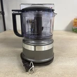 Kitchenaid Contour Silver 3.5-CUP Food Chopper Mini Processor Mixer. Fixed Price $40.00.