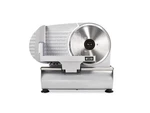 Weston 61-0750-W Silver 7.5" Meat Slicer. Fixed Price $112.49.