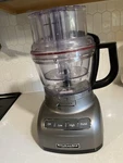 Kitchenaid Architect Silver Food Processor KFP1333ACSO + Attachments. Fixed Price $89.99.