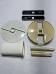 Regal Model K Food Processor Parts Lot Blade Discs Adapter Stems Pusher. Fixed Price $10.59.