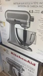 Kitchenaid Deluxe 4.5 Quart Tilt-head Stand Mixer Contour Silver, KSM97CU. Fixed Price $240.00.