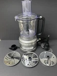 Kitchenaid Cup Food Processor W All Attachments KFP0919CU Tested. Fixed Price $89.95.
