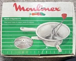 Food Processor Moulinex No 2 Vegetable Metal Mills 448 Rotary Vgc. Fixed Price $24.98.